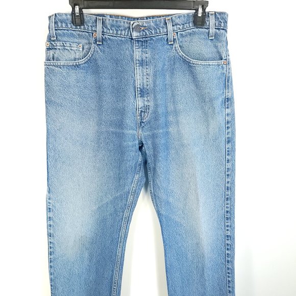 Levi's Other - Vtg Levi's 505? Jeans Men's 38x30(27) Blue Denim Zip Fly Modified Distressed